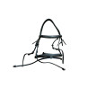 Bridon noir Ikonic poney